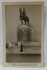 ATENA , STATUIA REGELUI CONSTANTIN XII , CARTE POSTALA , INCEPUTUL SEC XX