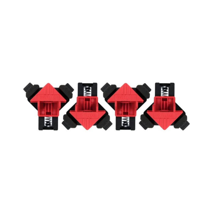 Set 4 cleme unghiulare cu arc Yato YT-64300