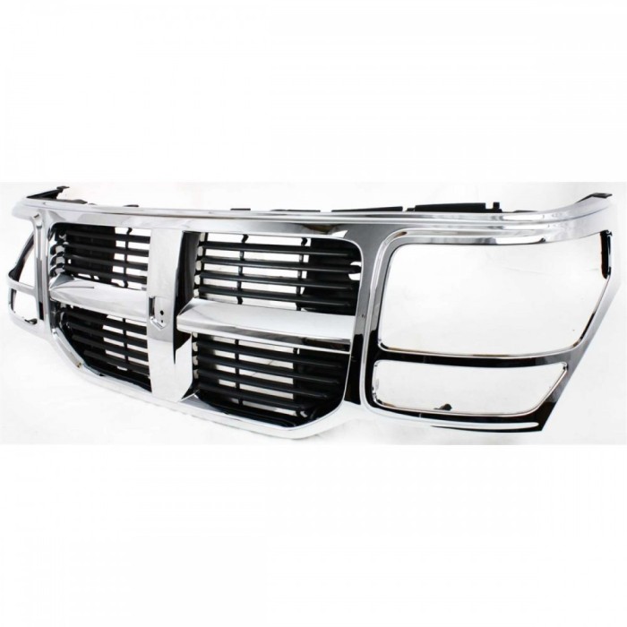 Grila radiator Dodge Nitro (Kj), 09.2007-11.2011, crom, 5507911AB, 313505-1