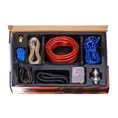 Set cabluri auto pentru sistem audio Carguard, 33 bucati, Multicolor foto