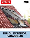 Rulou exterior parasolar fereastra mansarda Velux MHL