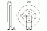 Disc frana SUZUKI SX4 (EY, GY) (2006 - 2016) BOSCH 0 986 479 S58