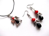 set colier si cercei cu ingerasi 44708