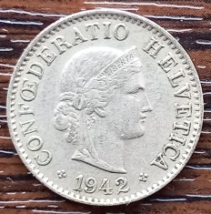 (M2031) MONEDA ELVETIA - 5 RAPPEN 1942 foto