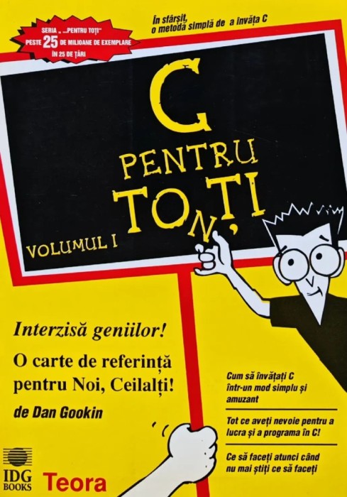 C pentru toti (volumul 1) - 1996 - Dan Gookin (AN54)