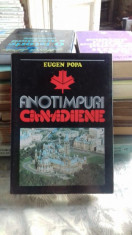 ANOTIMPURI CANADIENE - EUGEN POPA foto