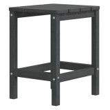 Cumpara ieftin Masa Adirondack de gradina, antracit, 38x38x46 cm, HDPE