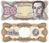 VENEZUELA 100 bolivares 1998 UNC!!!