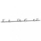 Cumpara ieftin Set piese pentru usa glisanta, argintiu, 183 cm otel inoxidabil