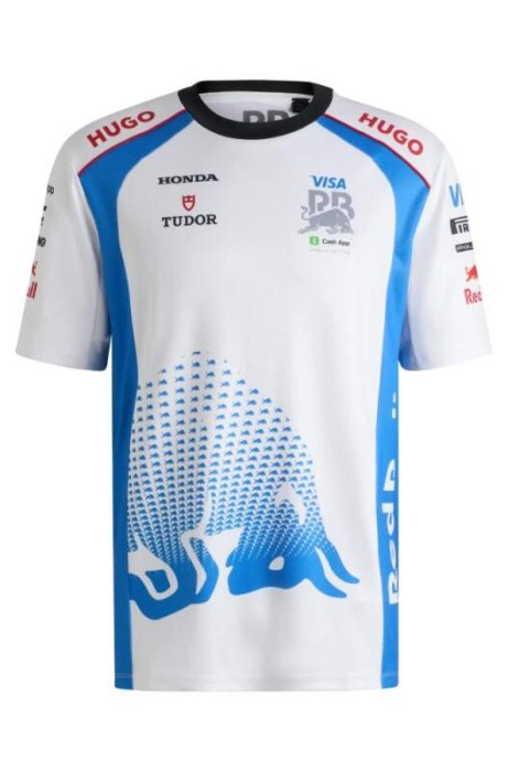 Visa Cash App RB tricou de bărbați official Teamline Replica F1 Team 2025 - XL