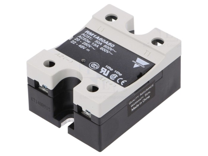 Releu semiconductor 50A 20-280VAC