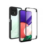 Husa pentru Samsung Galaxy A22 5G A226 Techsuit ColorVerse 360 Neagra