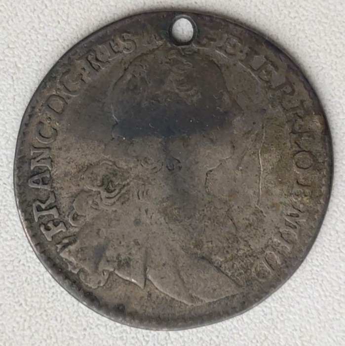 Moneda Ungaria - 17 Kreuzer 1764 - KB - Argint