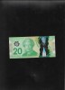 Canada 20 dolari dollars 2012 seria8291044 xf-aunc