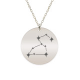 Colier argint 925 personalizat cu constelatii - Leu, Bijubox