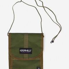 Gramicci borsetă Cordura Neck Pouch culoarea verde G3SB.085-beige