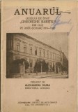 C9707N Anuarul Liceului de stat Gheorghe Barițiu din Cluj pe anul-școlar 1919-1920 publicat de Alexandru Ciura, directorul liceului, Cluj, 1920