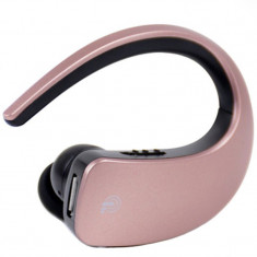 Casca Bluetooth cu Touch iUni CB05, Handsfree, Rose Gold foto