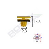 SET HUSE DE PROTECTIE DIN PLASTIC PENTRU VOLAN 250BUC 291