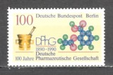 Germania Berlin.1990 100 ani Asociatia Farmacistilor SB.898