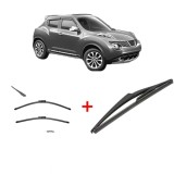 Cumpara ieftin Set 3 stergatoare NISSAN JUKE (F15) 2010-2019, pentru parbriz si luneta, Valeo Silencio