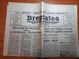 Dreptatea 3 mai 1990-art&quot;orasele martir continua lupta impotriva comunismului&quot;