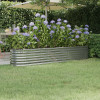 VidaXL Strat &icirc;nălțat grădină 224x40x36 cm oțel vopsit electrostatic