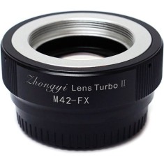 Adaptor Montura Mitakon Lens Turbo Mark 2 Obiectiv M42 la Camere Fuji FX MTKLTM2M422X foto