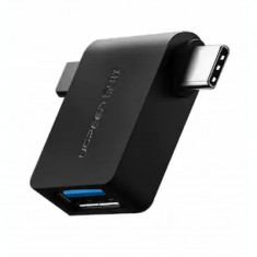 Adaptor Ugreen OTG U30453 USB Type-C(T) + Micro USB(T) to USB 3.0(M) negru foto