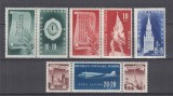 ROMANIA 1948 LP 241 AL DOILEA CONGRES ARLUS SERIE CU VINIETE STARE MNH