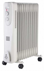 Radiator electric portabil cu ulei 11 elementi 2500W Well foto