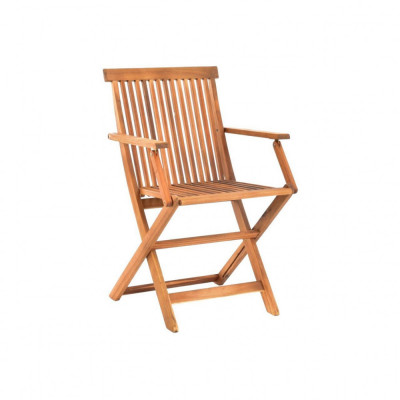 Scaun pentru gradina si terasa HECHT Basic Chair, din lemn de salcam, greutate maxima suportata 120 kg foto