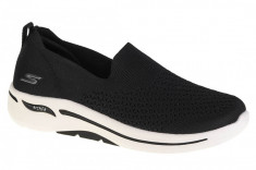 Pantofi pentru adida?i Skechers Go Walk Arch Fit-Delora 124418-BKW negru foto