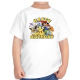 Tricou copii, aniversar, tematica POKEMON, pentru baieti, 5 ani