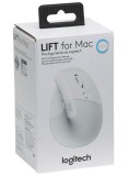Mouse Logitech Lift Ergo Off White Pale Grey PC