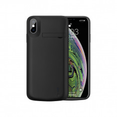 Husa Compatibila cu iPhone XS Max cu Baterie de 6000mAh Techsuit Power Pro Negru