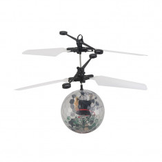 Elicopter Discoteca, 5.5 cm, 3.7 V, 75 mAh, functie infrarosu