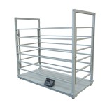 Cantar mobil pentru animale mari 1.5T, otel galvanizat, LCD