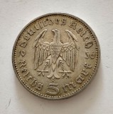 Germania - 5 Reichsmark 1936 A - Argint