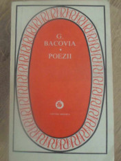 POEZII - G. BACOVIA foto