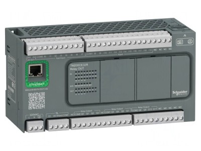 Controler Programabil PLC 12 Iesiri 20 Intrari IP20 Releu TM200CE32R foto