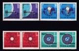 ROMANIA 1967 LP 665 EXPO &#039;67 - MONTREAL PERECHE SERII MNH