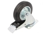 Roată de Transport 160mm 160kg Guma SM