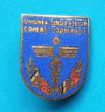 Uniunea Sindicatelor din Comert si Cooperatie, anii 1970 insigna superba