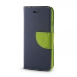 Husa Flip Fancy Samsung M217 Galaxy M21s Blue / Lime