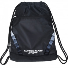 Saci Skechers Vista Cinch Bag SKCH7635-BLK negru foto