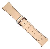 Cumpara ieftin Curea Ceas Piele Naturală Două Straturi &ndash; Roz&ndash; Quick Release &ndash; 22 mm Telescop /