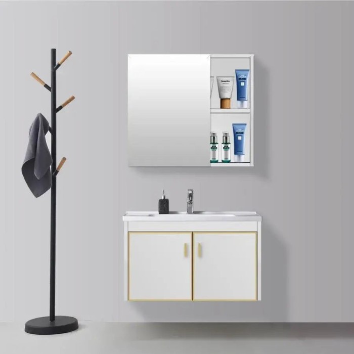 Set Mobilier Baie, Alb, PVC, T356/80 ModernLight Concept