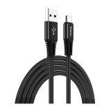 Cablu Date si Incarcare USB la USB Type-C HOCO X22, 5A, 1 m, Negru