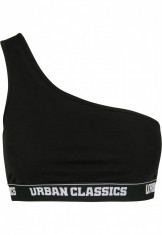 Ladies Asymmetric Logo Bra Urban Classics L EU foto